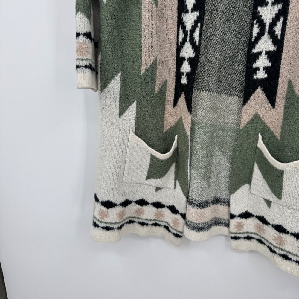 twine and Spring Women's Long Cardigan Sweater, size S - Picture 4 of 9